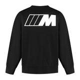 Sweat-shirt à logo BMW M, noir, unisexe