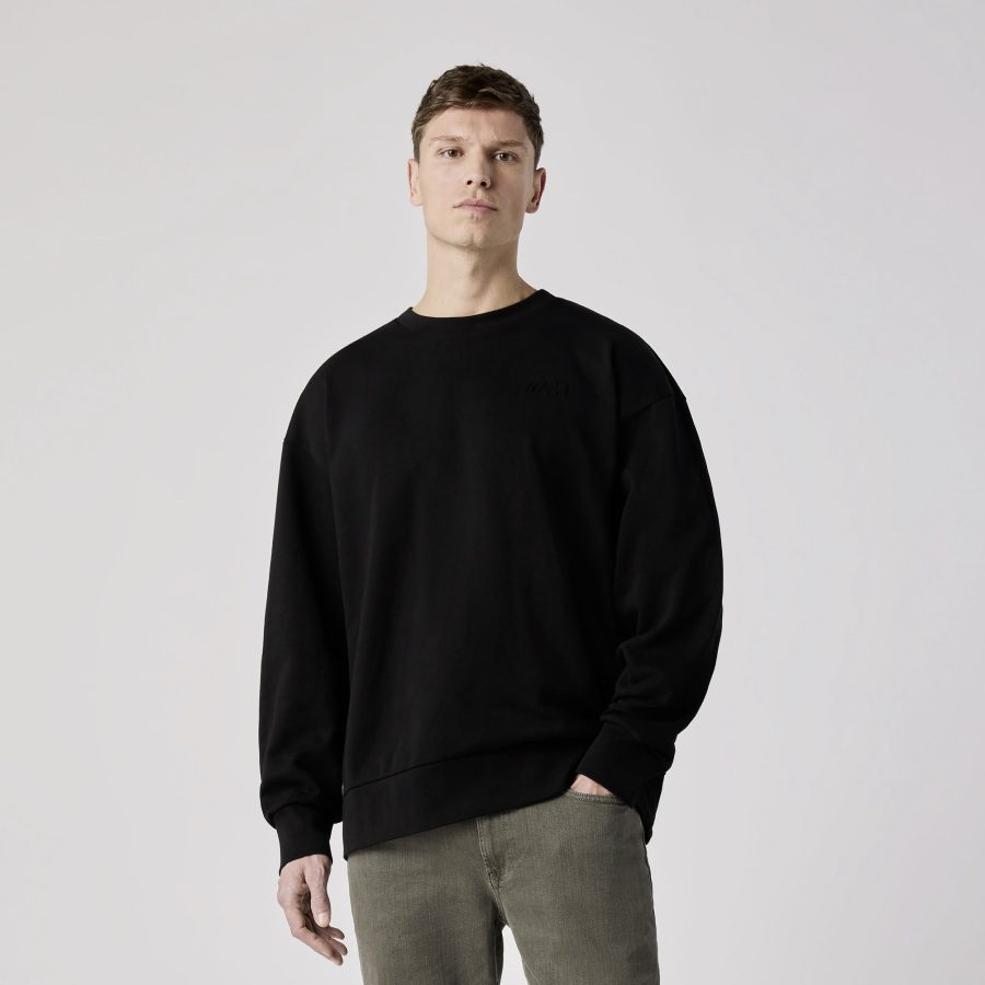 Sweat-shirt à logo BMW M, noir, unisexe