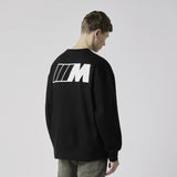 Sweat-shirt à logo BMW M, noir, unisexe