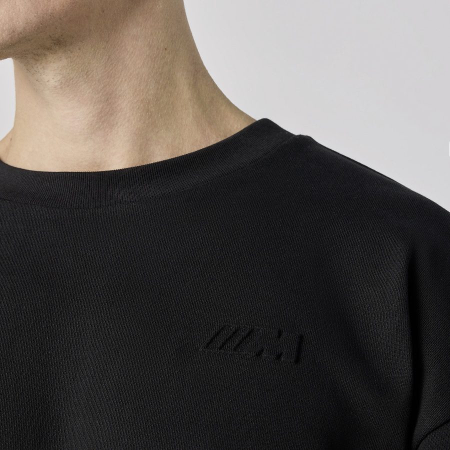 Sweat-shirt à logo BMW M, noir, unisexe