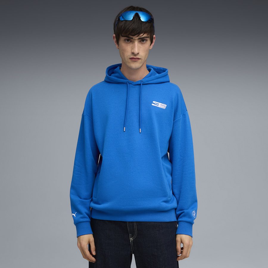 Sweat à capuche BMW 50 Years 3 Series, bleu, unisexe