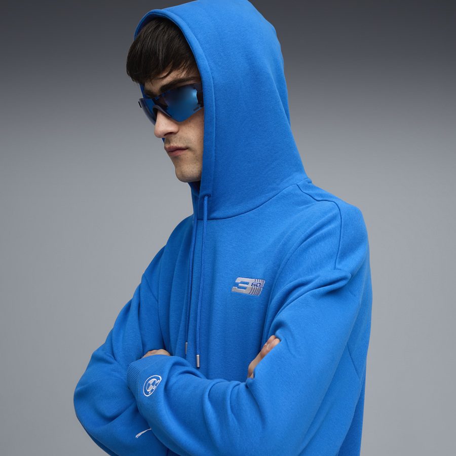 Sweat à capuche BMW 50 Years 3 Series, bleu, unisexe