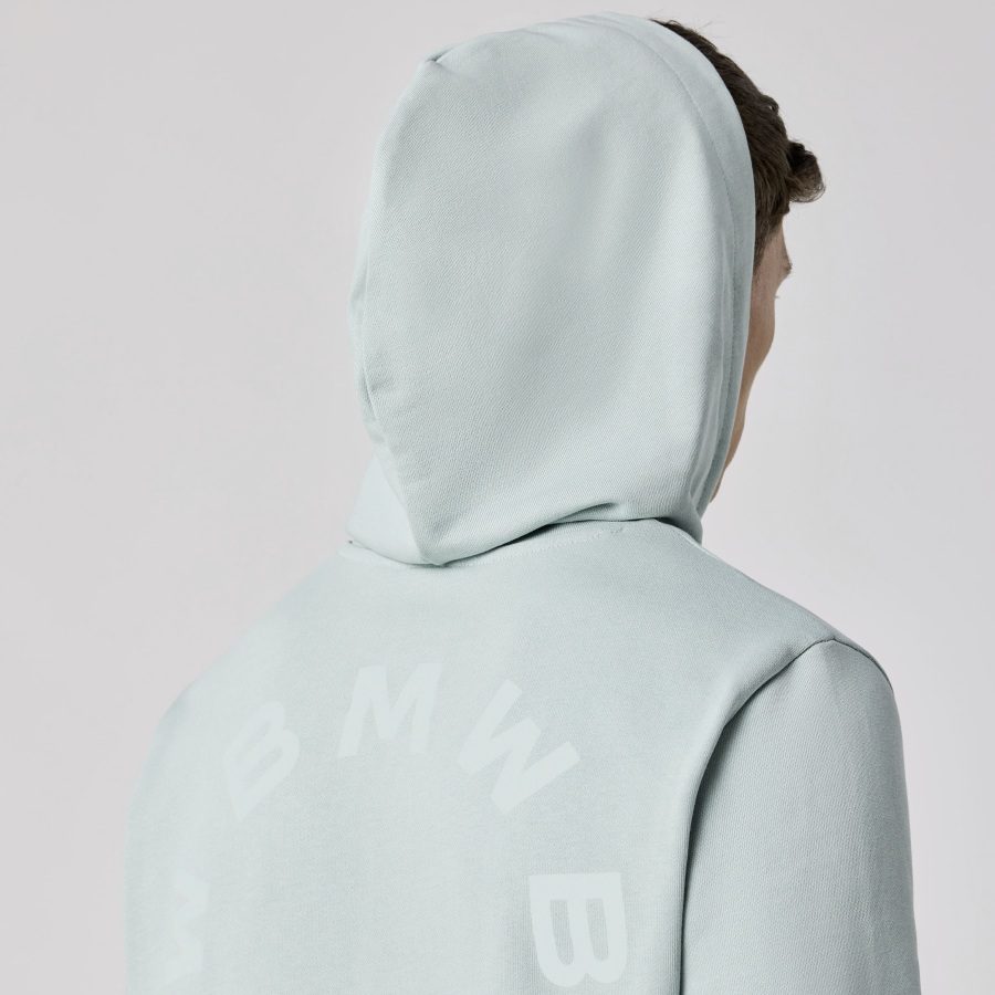 Sweat à capuche BMW Arc, vert menthe, unisexe