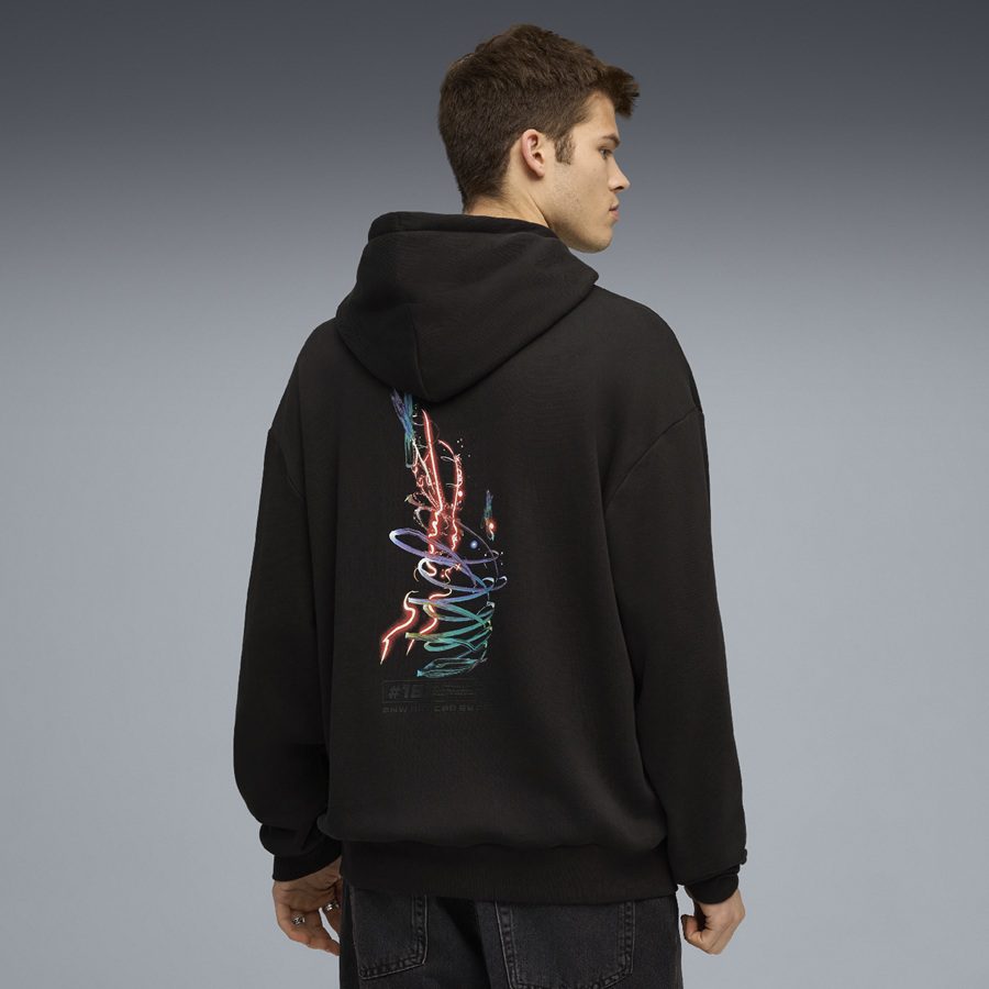 Sweat à capuche BMW M Motorsport Racer x CAO FEI, noir, unisexe