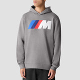 Sweat à capuche BMW M Regular, gris, unisexe