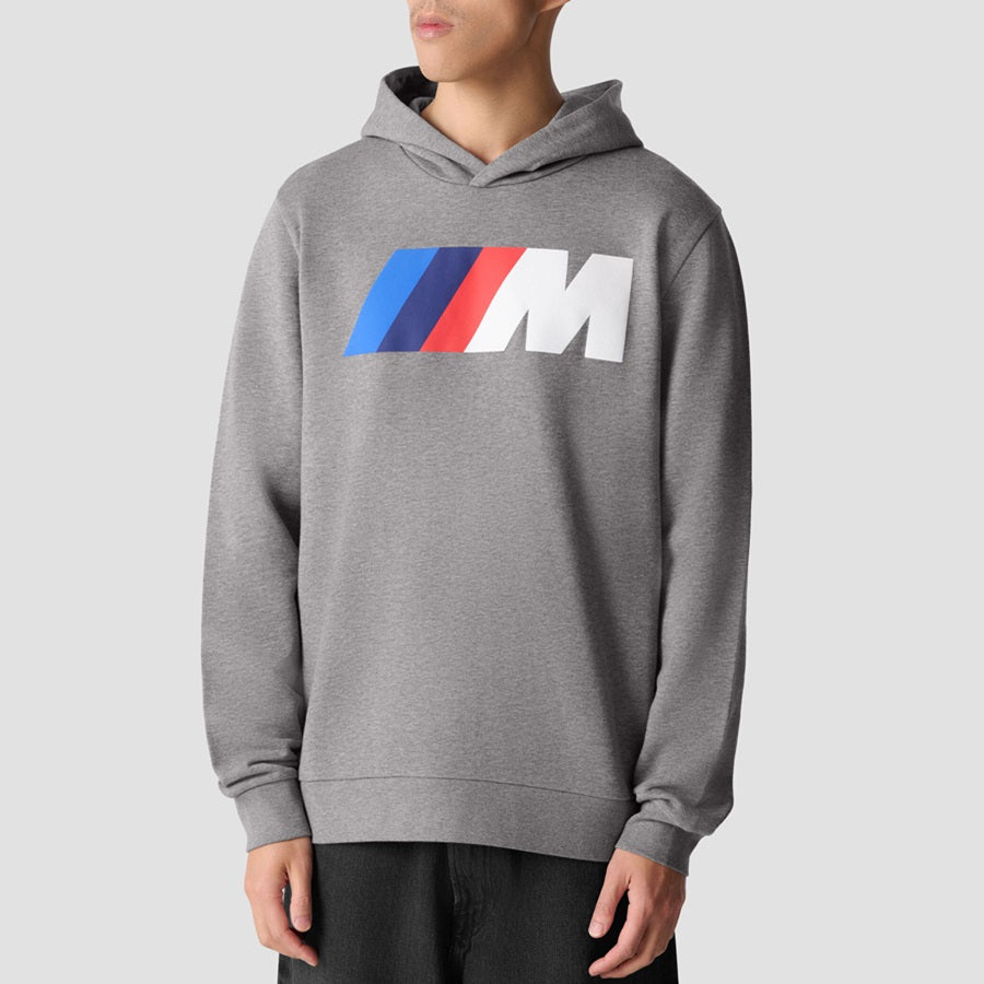Sweat à capuche BMW M Regular, gris, unisexe