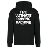 Sweat à capuche BMW M « The Ultimate Driving Machine », noir, unisexe