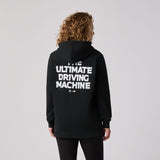 Sweat à capuche BMW M « The Ultimate Driving Machine », noir, unisexe
