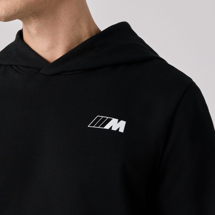Sweat à capuche BMW M « The Ultimate Driving Machine », noir, unisexe