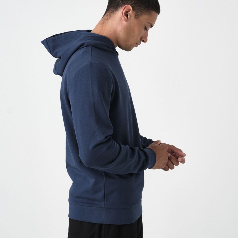 Sweat à capuche unisexe avec logo BMW, bleu, unisexe