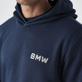 Sweat à capuche unisexe avec logo BMW, bleu, unisexe