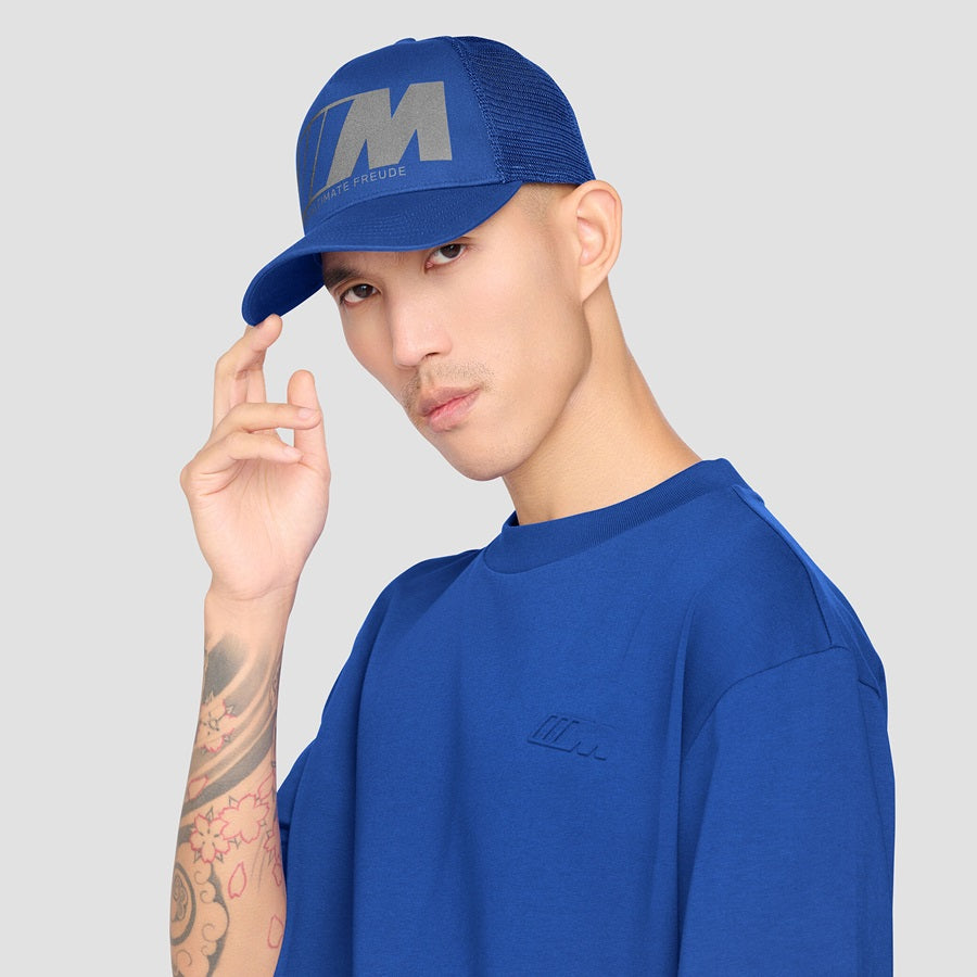 Casquette BMW M Reflective, bleue, unisexe