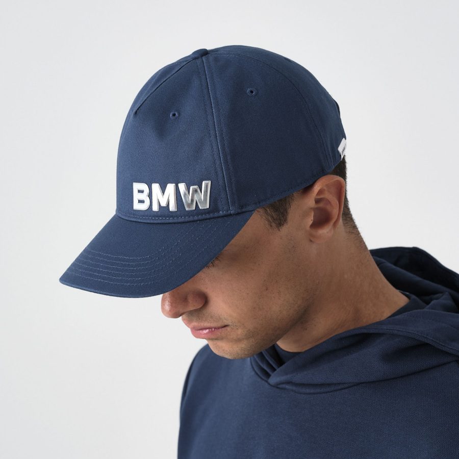 Casquette BMW Wordmark, bleue, unisexe