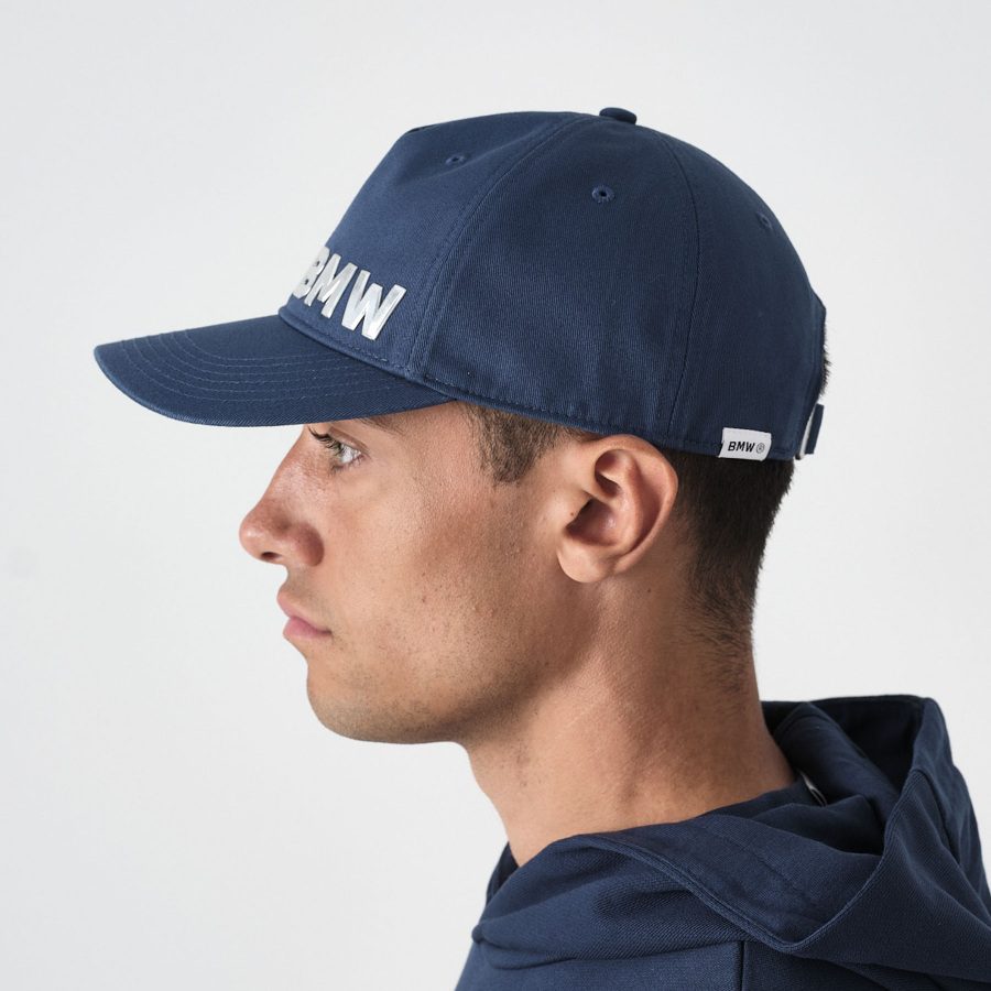 Casquette BMW Wordmark, bleue, unisexe