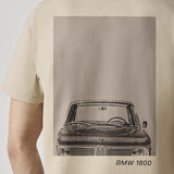 T-shirt BMW 1800, beige, unisexe