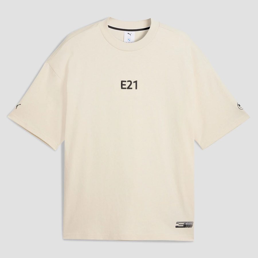 T-shirt BMW E21, beige, unisexe