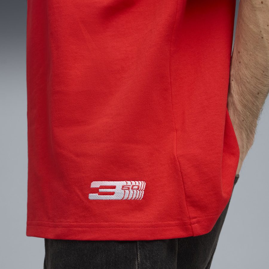 T-shirt BMW E30, rouge, unisexe