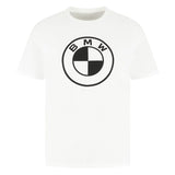 T-shirt à logo BMW, blanc, unisexe