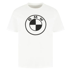 T-shirt à logo BMW, blanc, unisexe