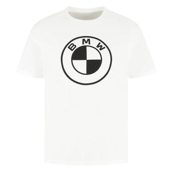 T-shirt à logo BMW, blanc, unisexe