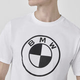 T-shirt à logo BMW, blanc, unisexe