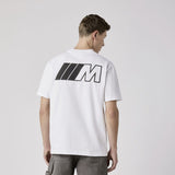 T-shirt oversize BMW M, blanc, unisexe