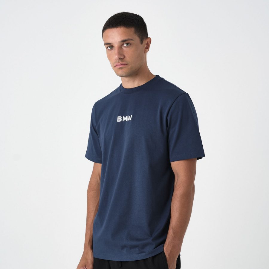 T-shirt BMW Wordmark, bleu, unisexe