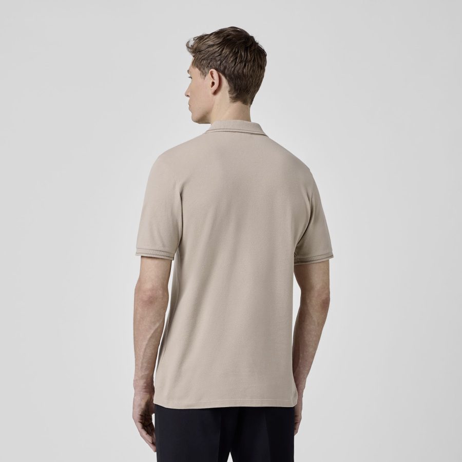 Polo BMW, beige, homme